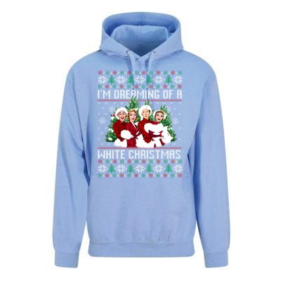 IM Dreaming Of A White Christmas Xmas Movie Pajamas Sisters Gift Unisex Surf Hoodie