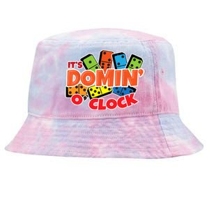 Its Domin O Clock | Domino Game Player | Dominoes Tie-Dyed Bucket Hat