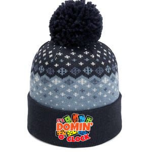 Its Domin O Clock | Domino Game Player | Dominoes The Baniff Cuffed Pom Beanie