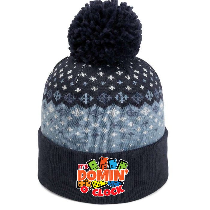 Its Domin O Clock | Domino Game Player | Dominoes The Baniff Cuffed Pom Beanie