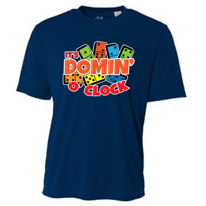 Its Domin O Clock | Domino Game Player | Dominoes Cooling Performance Crew T-Shirt