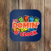 Its Domin O Clock | Domino Game Player | Dominoes Coaster