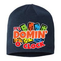 Its Domin O Clock | Domino Game Player | Dominoes Sustainable Beanie