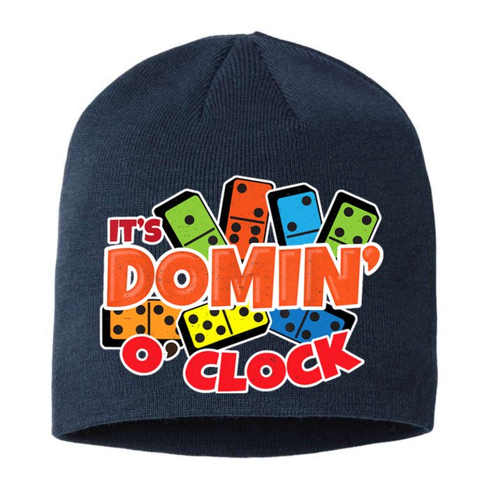 Its Domin O Clock | Domino Game Player | Dominoes Sustainable Beanie