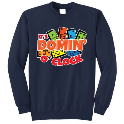 Its Domin O Clock | Domino Game Player | Dominoes Tall Sweatshirt