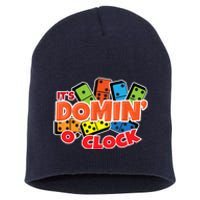 Its Domin O Clock | Domino Game Player | Dominoes Short Acrylic Beanie