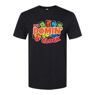 Its Domin O Clock | Domino Game Player | Dominoes Softstyle CVC T-Shirt