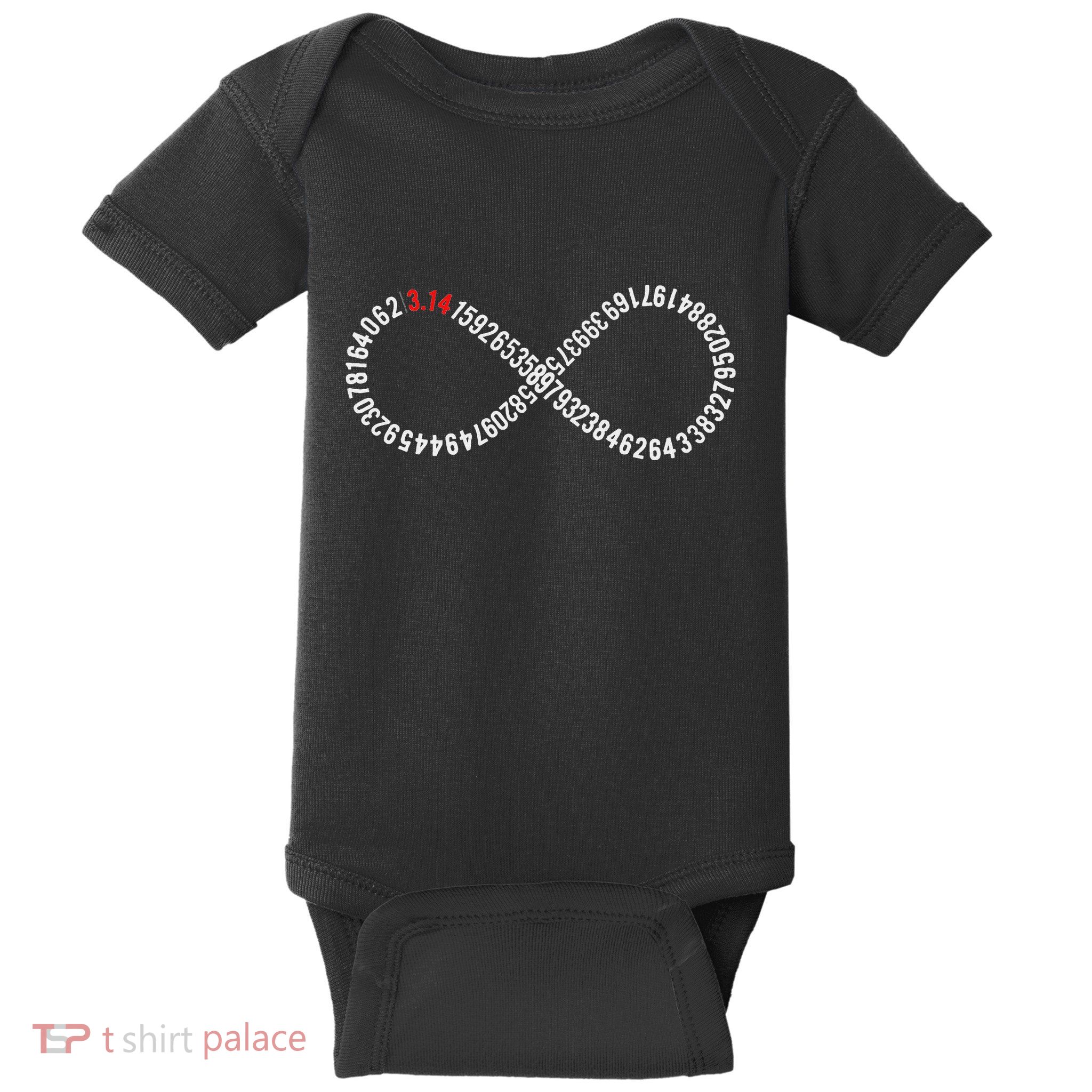Infinity Digits Of Pi Baby Bodysuit