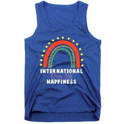 International Day Of Happiness 20 March Gift Tank Top