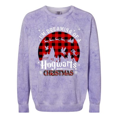 I'm Dreaming Of A Hogwarts Xmas Hogwart Colorblast Crewneck Sweatshirt