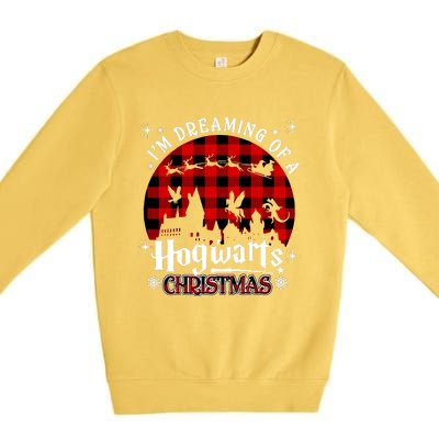 I'm Dreaming Of A Hogwarts Xmas Hogwart Premium Crewneck Sweatshirt