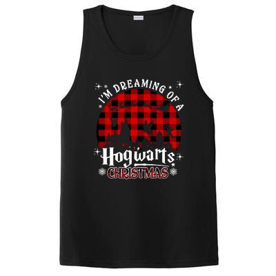 I'm Dreaming Of A Hogwarts Xmas Hogwart PosiCharge Competitor Tank