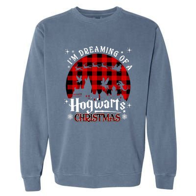 I'm Dreaming Of A Hogwarts Xmas Hogwart Garment-Dyed Sweatshirt