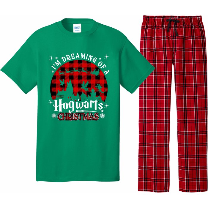 I'm Dreaming Of A Hogwarts Xmas Hogwart Pajama Set