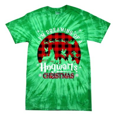 I'm Dreaming Of A Hogwarts Xmas Hogwart Tie-Dye T-Shirt