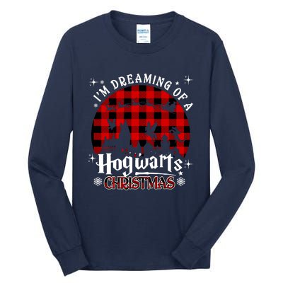 I'm Dreaming Of A Hogwarts Xmas Hogwart Tall Long Sleeve T-Shirt