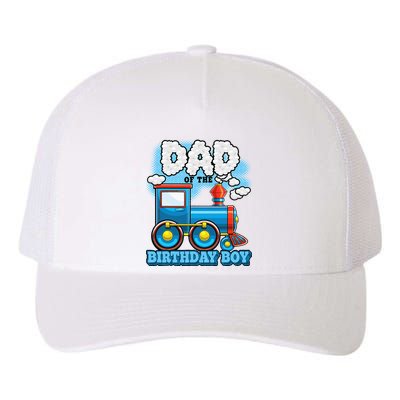 IM Dad Of The Birthday Boy Train Birthday Yupoong Adult 5-Panel Trucker Hat