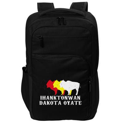 Ihanktonwan Dakota Oyate Yankton Sioux Medicine Wheel Impact Tech Backpack