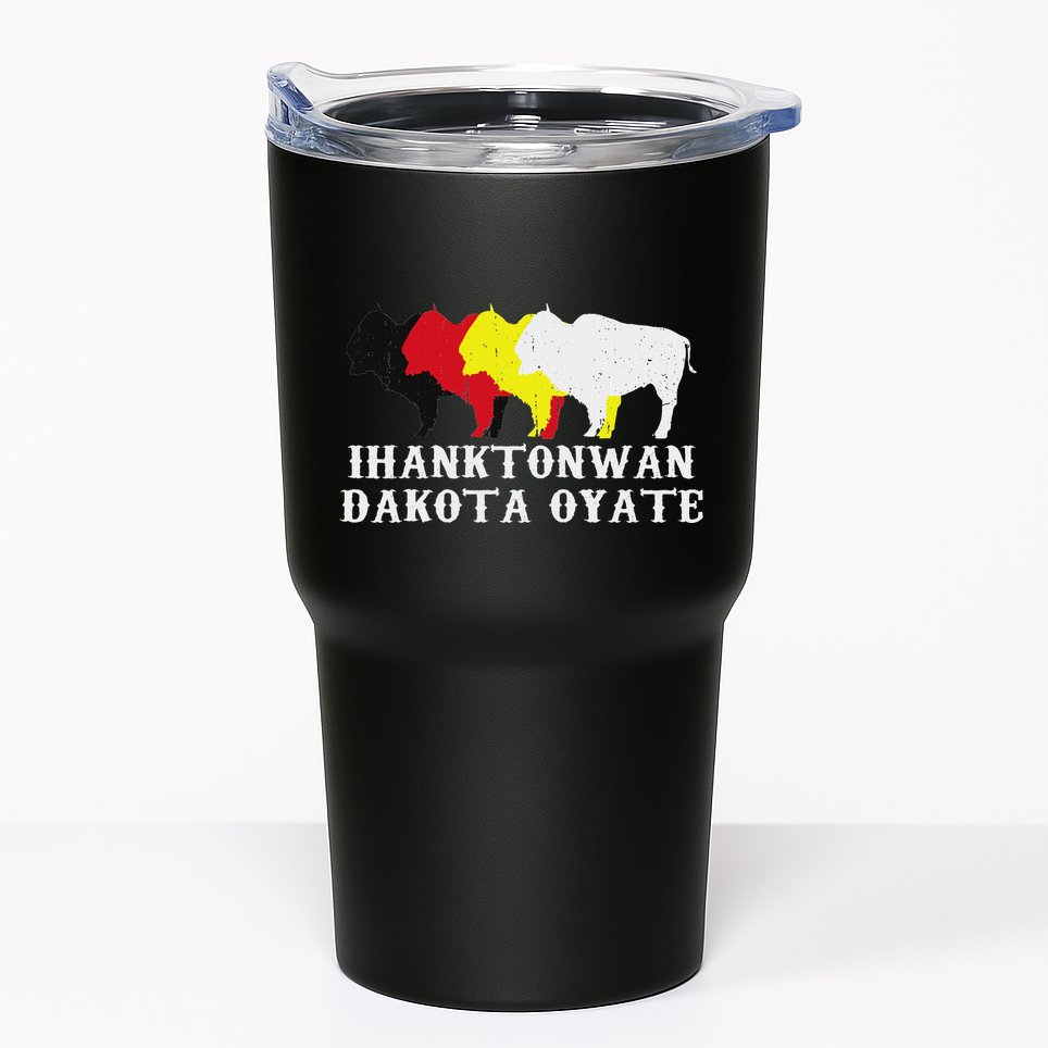 Ihanktonwan Dakota Oyate Yankton Sioux Medicine Wheel Tumbler