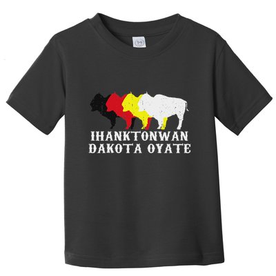 Ihanktonwan Dakota Oyate Yankton Sioux Medicine Wheel Toddler T-Shirt