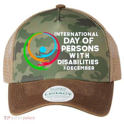 International Day Of Persons With Disabilities Gift Legacy Tie Dye Trucker Hat