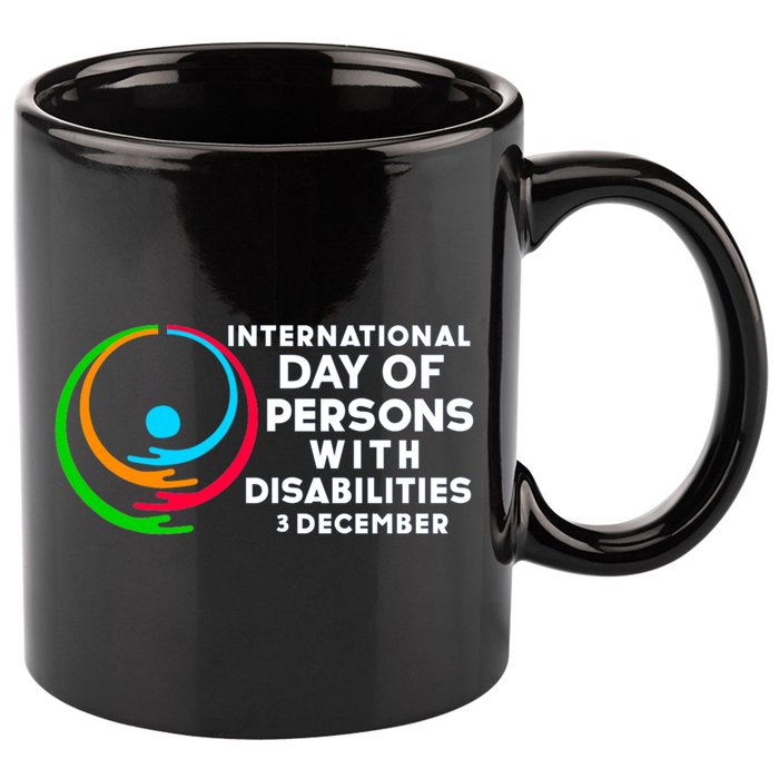 International Day Of Persons With Disabilities Gift 11oz C Handle Ceramic Mug