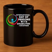 International Day Of Persons With Disabilities Gift 11oz C Handle Ceramic Mug