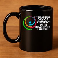 International Day Of Persons With Disabilities Gift 11oz C Handle Ceramic Mug