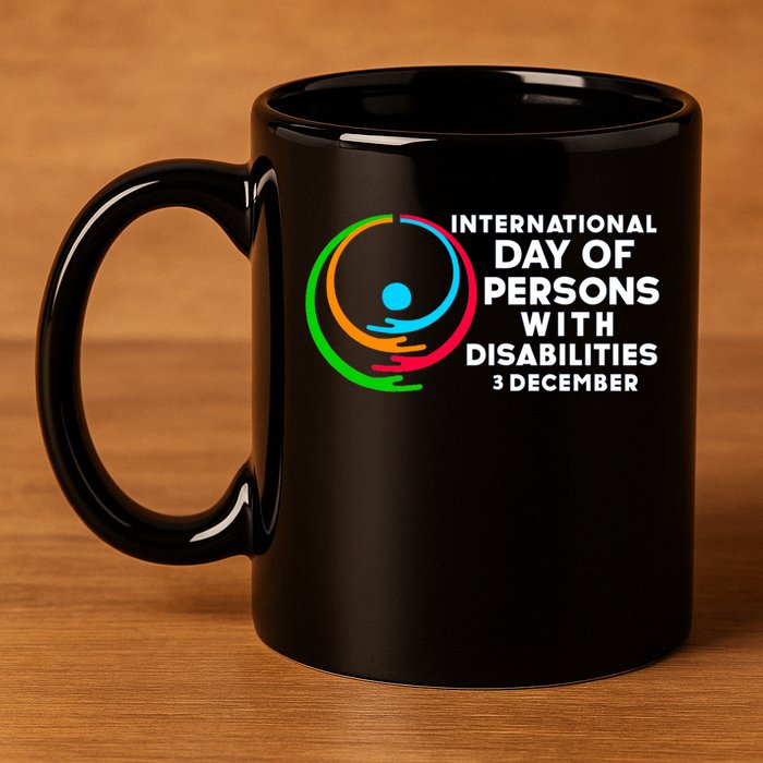 International Day Of Persons With Disabilities Gift 11oz C Handle Ceramic Mug