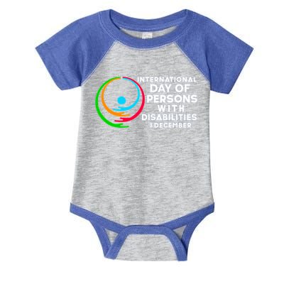 International Day Of Persons With Disabilities Gift Infant Baby Jersey Bodysuit