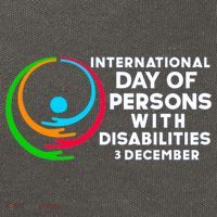 International Day Of Persons With Disabilities Gift Cotton Canvas Backpack