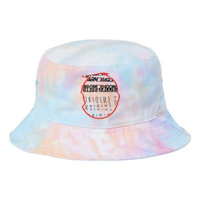 I.M.A.G.I.N.E. D.R.A.G.O.N.S Origins Red Circle Tie Dye Newport Bucket Hat