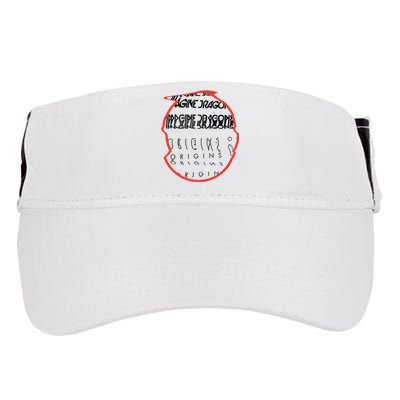 I.M.A.G.I.N.E. D.R.A.G.O.N.S Origins Red Circle Adult Drive Performance Visor