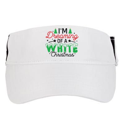 I'm Dreaming Of A White Christmas Adult Drive Performance Visor