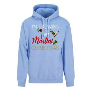 IM Dreaming Of A Martini Christmas Wine Glass Xmas Meaningful Gift Unisex Surf Hoodie