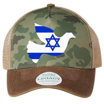 Israel Dove of Peace Legacy Tie Dye Trucker Hat