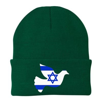 Israel Dove of Peace Knit Cap Winter Beanie