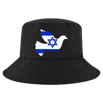 Israel Dove of Peace Cool Comfort Performance Bucket Hat