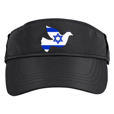 Israel Dove of Peace Adult Drive Performance Visor