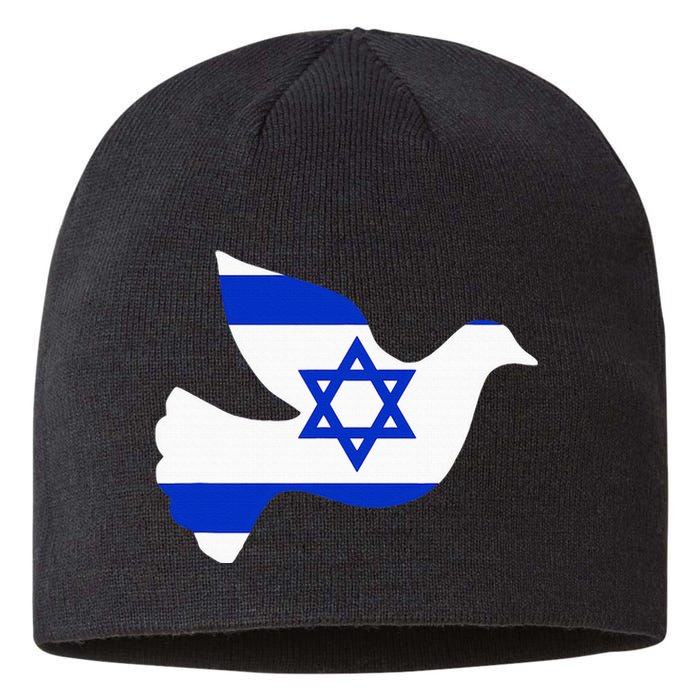 Israel Dove of Peace Sustainable Beanie