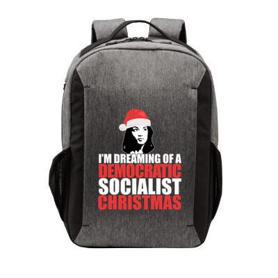 IM Dreaming Of A Democratic Socialist Christmas Aoc Meme Gift Vector Backpack