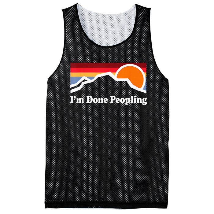 IM Done Peopling Mesh Reversible Basketball Jersey Tank