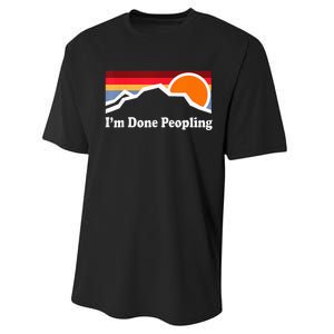 IM Done Peopling Performance Sprint T-Shirt