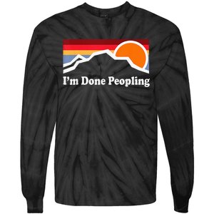 IM Done Peopling Tie-Dye Long Sleeve Shirt