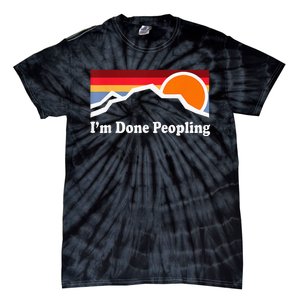 IM Done Peopling Tie-Dye T-Shirt