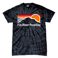 IM Done Peopling Tie-Dye T-Shirt