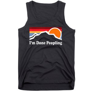 IM Done Peopling Tank Top