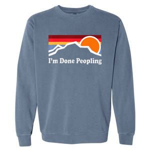 IM Done Peopling Garment-Dyed Sweatshirt