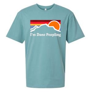 IM Done Peopling Sueded Cloud Jersey T-Shirt