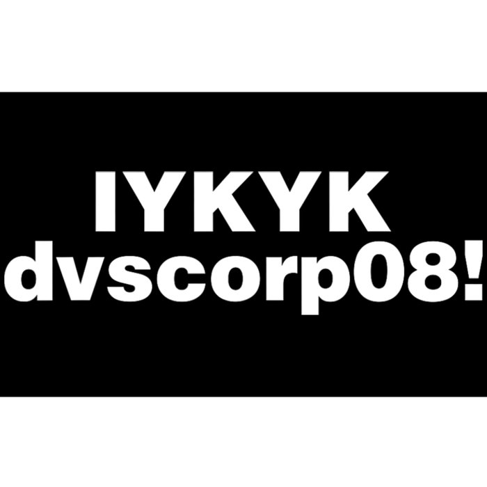 Iykyk Dvscorp08! Password Funny Georgia Voter Sarcasm Humor Bumper Sticker